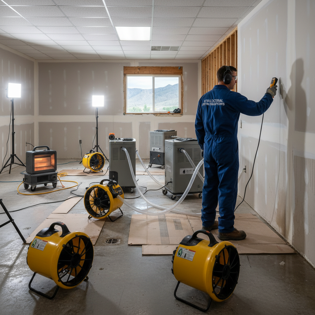 Structural Drying Solutions in Eagle Mountain